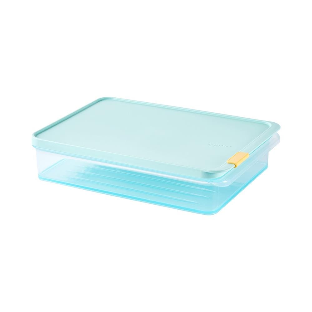 กล่องอาหาร 2.2 ลิตร LOCKNLOCK FREEZER FIT สีฟ้า