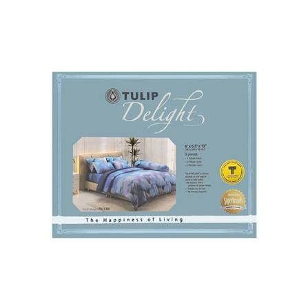 ชุดผ้าปูที่นอน 6 ฟุต (ชุด 5 ชิ้น) TULIP DELIGHT 60012-DL130_3