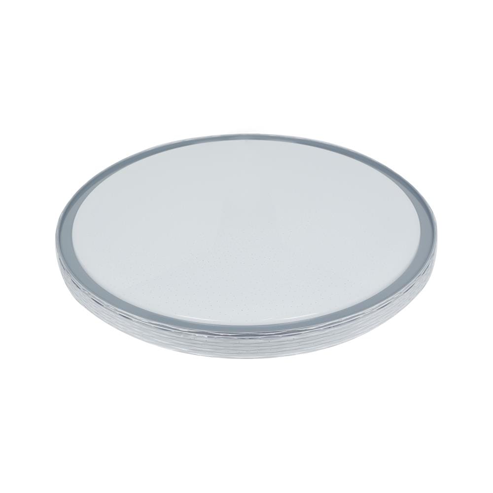 ไฟเพดาน LED CARINI R1323GY-L1 50 วัตต์ 19 นิ้ว DAYLIGHT/COOL WHITE/WARM WHITE สีขาว/เทา