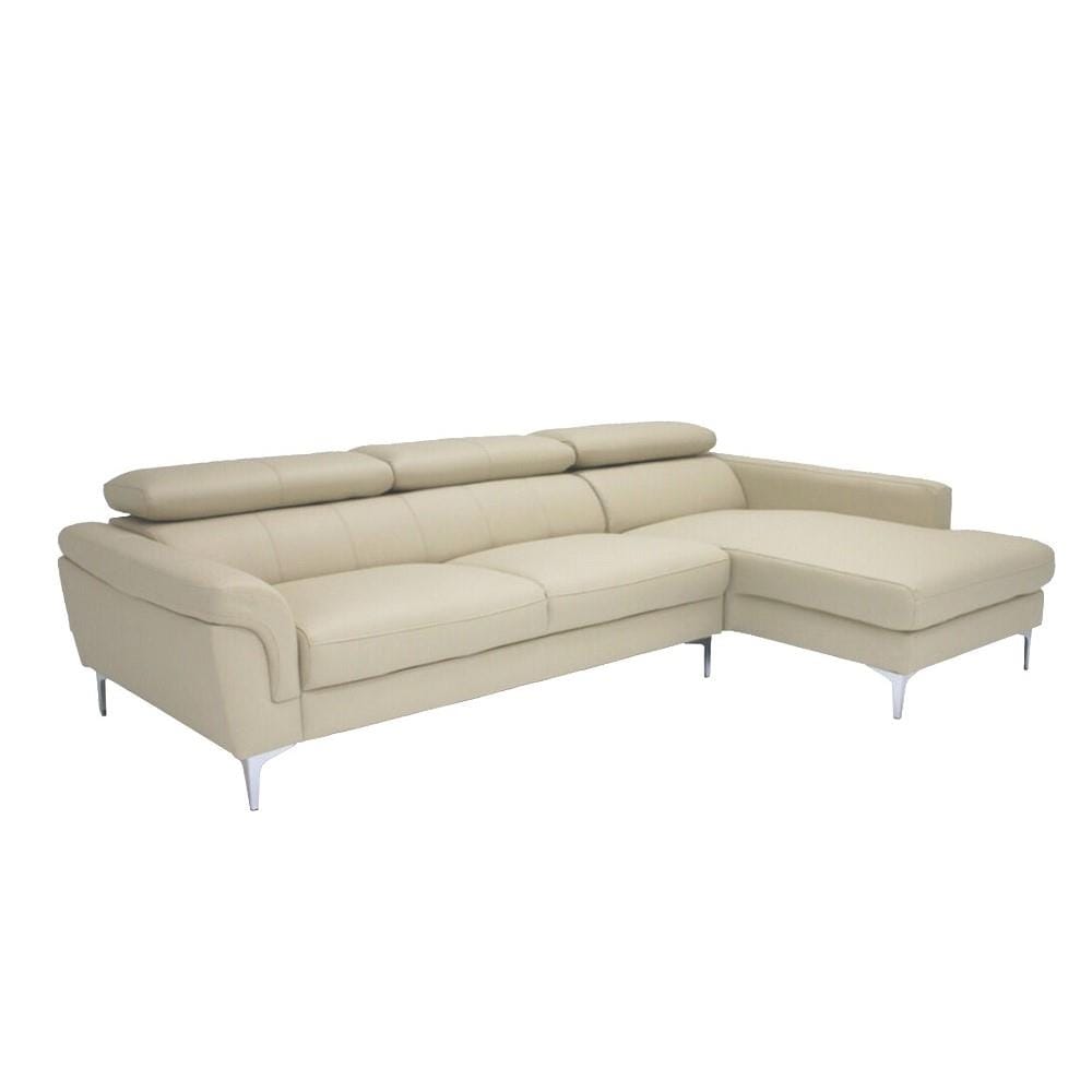 โซฟาเข้ามุมขวา SB FURNITURE GEEZER 19216828 สีครีม
