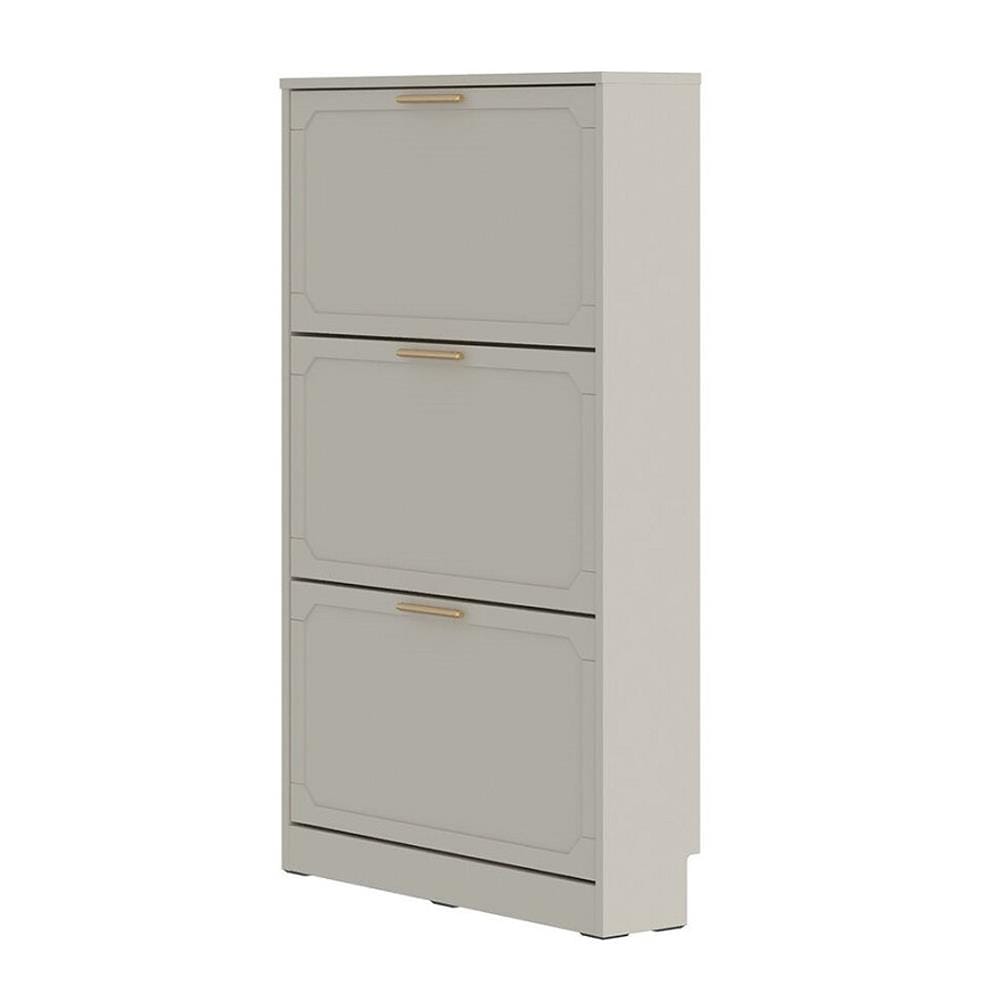 ตู้วางรองเท้า SB FURNITURE QUISTA 19242244 76 ซม. สีเทาอ่อน