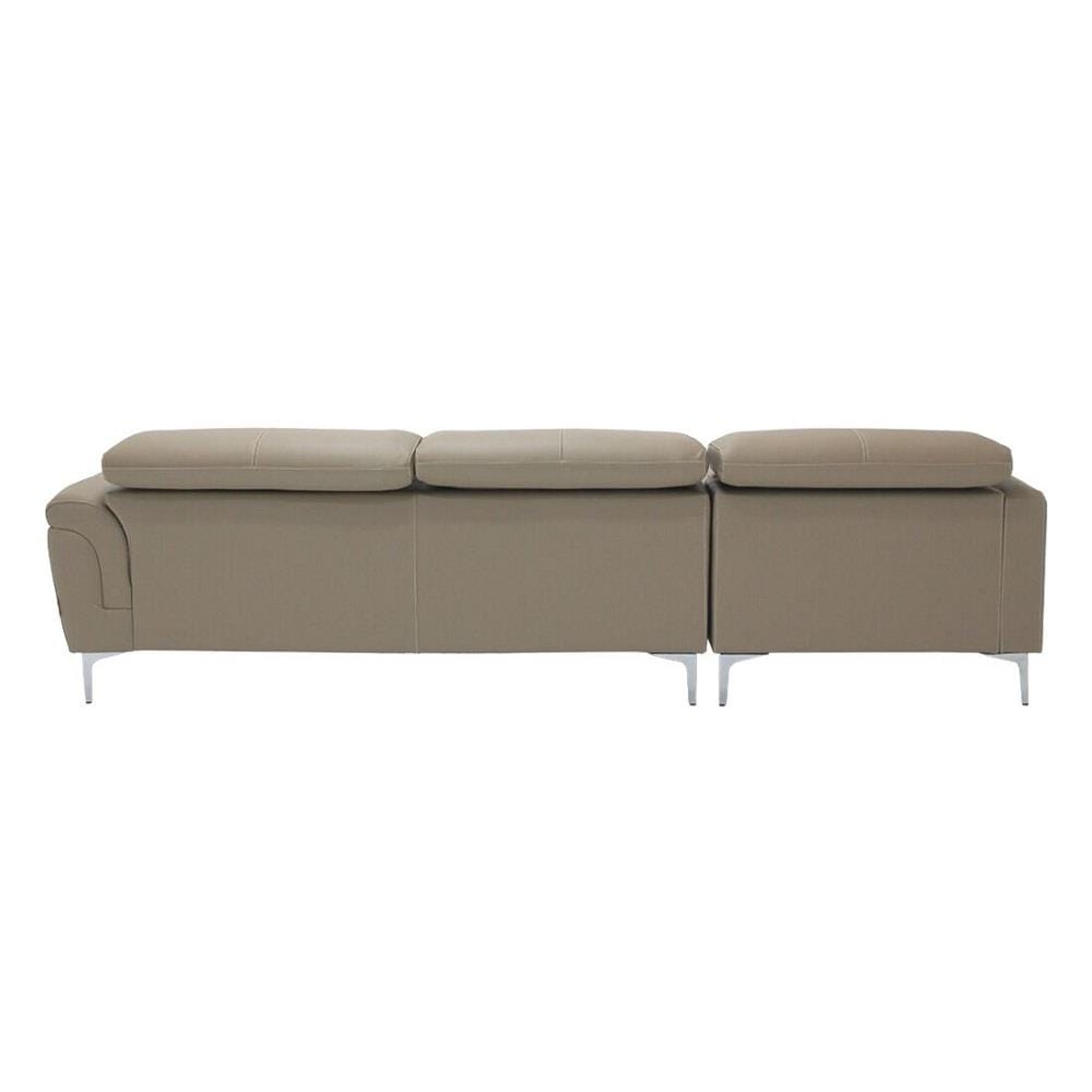 โซฟาเข้ามุมซ้าย SB FURNITURE GEEZER 19216833 สีน้ำตาลอ่อน