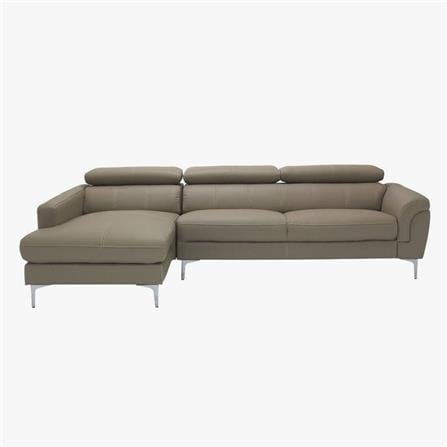 โซฟาเข้ามุมซ้าย SB FURNITURE GEEZER 19216833 สีน้ำตาลอ่อน_0