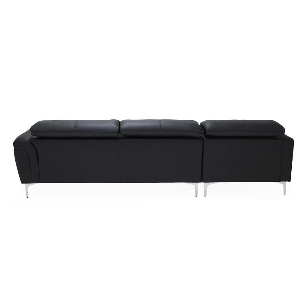 โซฟาเข้ามุมซ้าย SB FURNITURE GEEZER 19216832 สีดำ