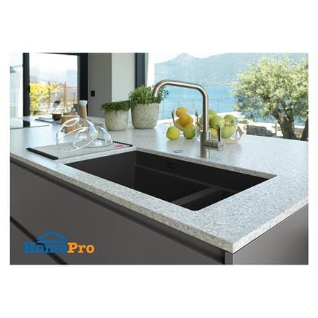 ซิงค์ฝัง 2 หลุม FRANKE KNG 120 MATT BLACK 76 ซม. สีดำ_2