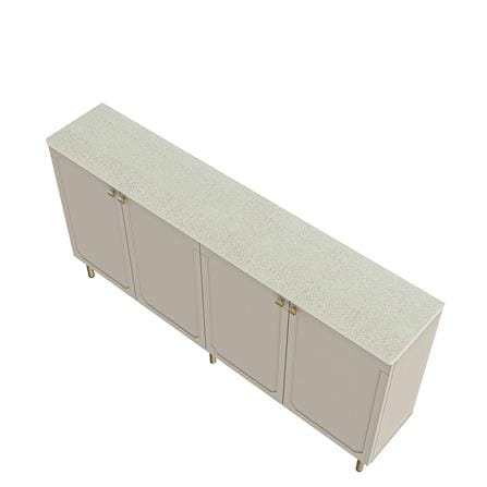 ตู้เตี้ย SB FURNITURE AELINA 19243216 160 ซม. สีครีม_3