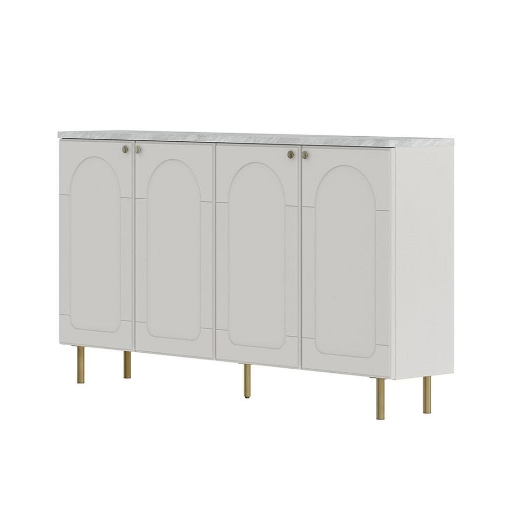 ตู้เตี้ย SB FURNITURE CIELA 19242370 160 ซม. สีเทาอ่อน