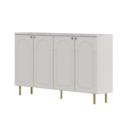 ตู้เตี้ย SB FURNITURE CIELA 19242370 160 ซม. สีเทาอ่อน_0