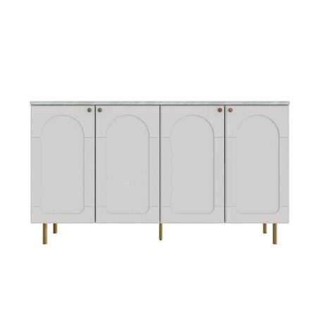 ตู้เตี้ย SB FURNITURE CIELA 19242370 160 ซม. สีเทาอ่อน_1