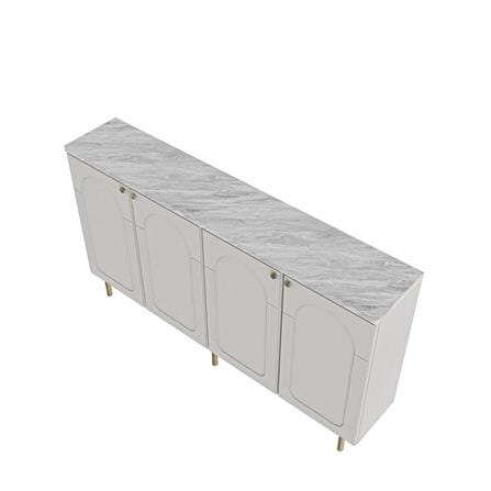 ตู้เตี้ย SB FURNITURE CIELA 19242370 160 ซม. สีเทาอ่อน_3