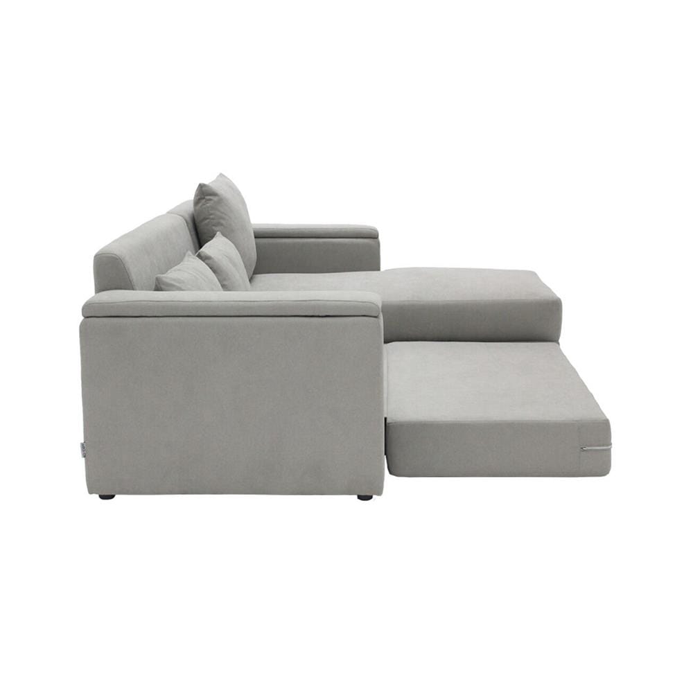 โซฟาเข้ามุมขวา KONCEPT RAPHAT 19236240 สีเทา