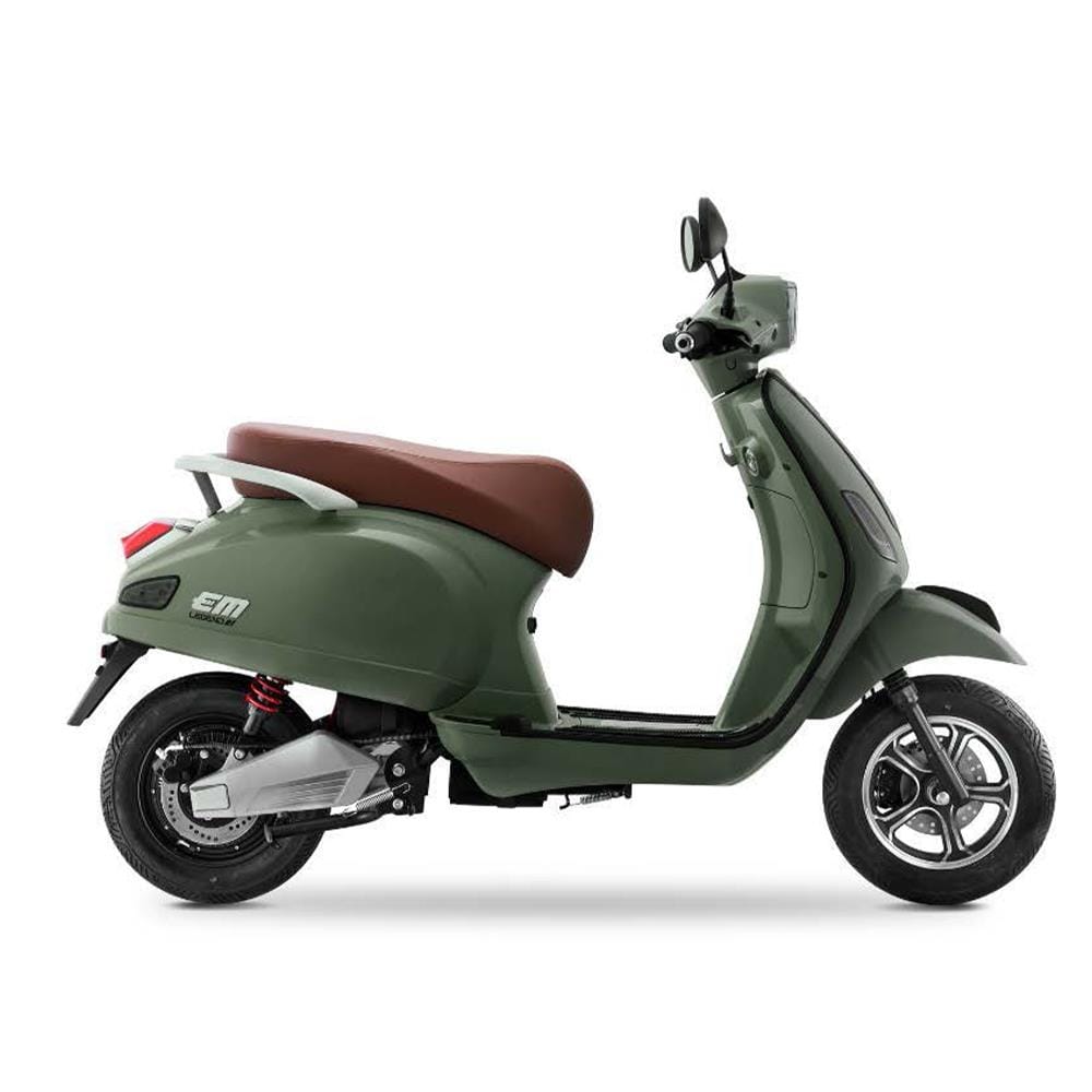 รถจักรยานยนต์ไฟฟ้า EM LEGEND 2000W สีเขียวฮันเตอร์