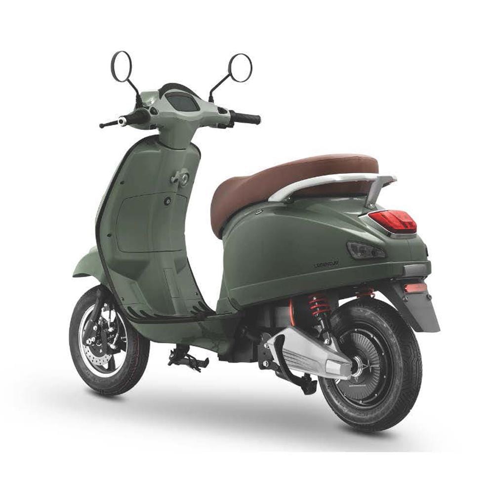 รถจักรยานยนต์ไฟฟ้า EM LEGEND 2000W สีเขียวฮันเตอร์