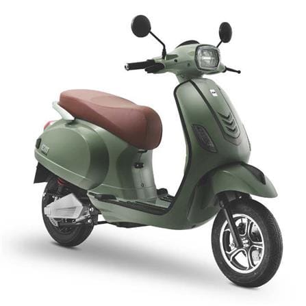 รถจักรยานยนต์ไฟฟ้า EM LEGEND 2000W สีเขียวฮันเตอร์_2