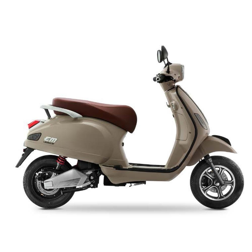รถจักรยานยนต์ไฟฟ้า EM LEGEND 2000W สีน้ำตาลลาเต้