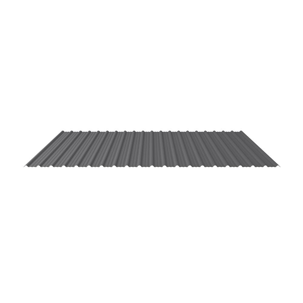 แผ่นหลังคาวินเทอร์ พลัส VG 83.6x300x2.4 ซม. สีเทา