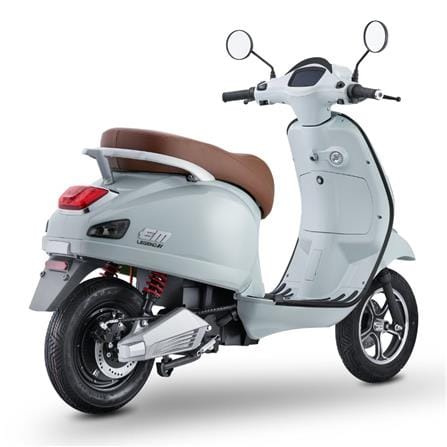 รถจักรยานยนต์ไฟฟ้า EM LEGEND 2000W สีเทา_4