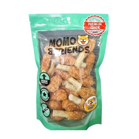 ขนมสุนัข MOMO&FRIENDS CRUNCHY CHICKEN WRAP 2.5 นิ้ว_0