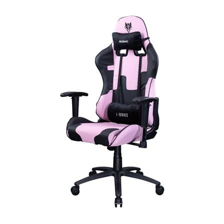 เก้าอี้เกมมิ่ง NUBWO L011 สีชมพู/ดำ_0