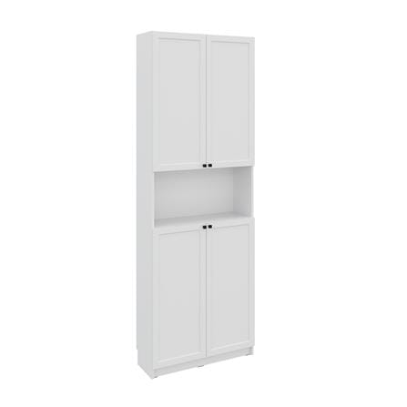 ตู้สูง บานผสม SB FURNITURE TRIXX 19247533 80 ซม. สีขาว_2