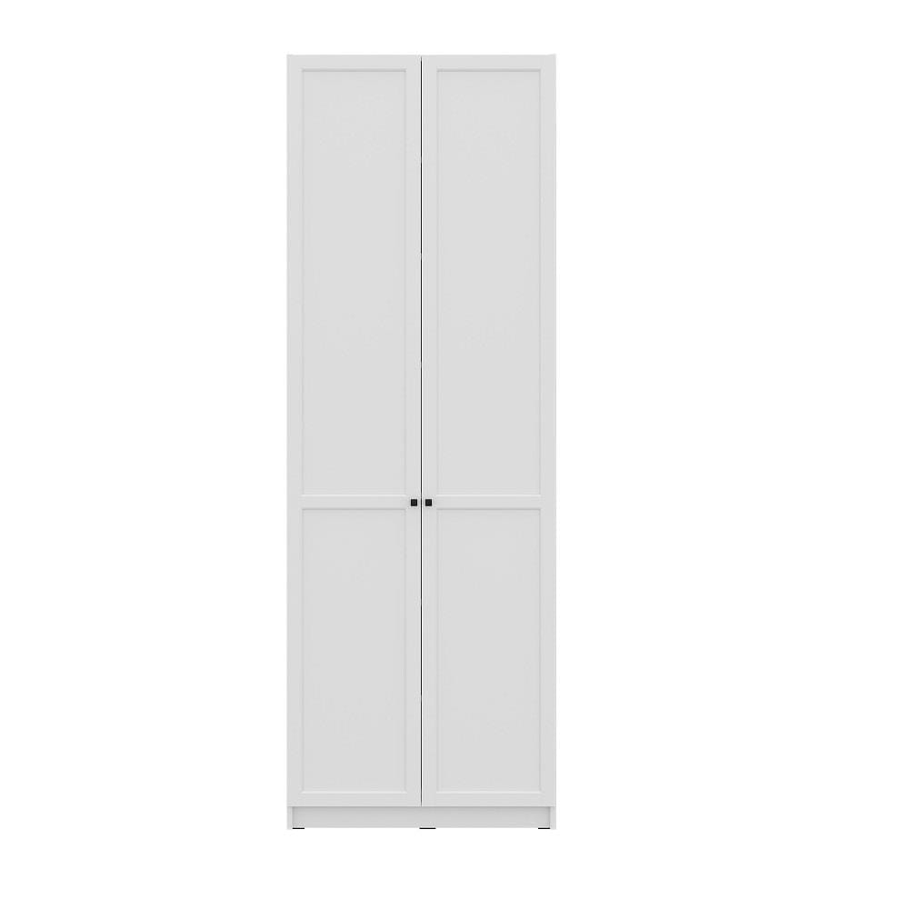 ตู้สูง 2 บานเปิด SB FURNITURE TRIXX 19247534 80 ซม. สีขาว