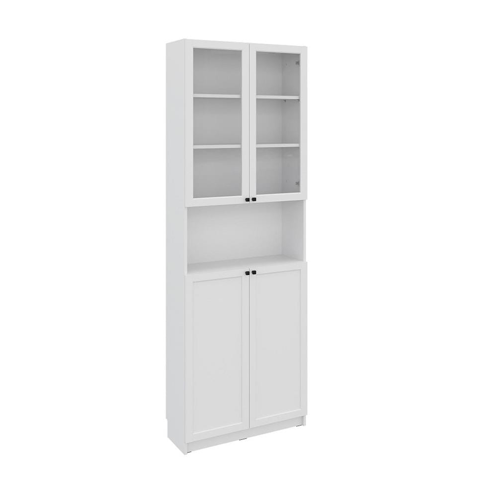 ตู้สูง บานผสม SB FURNITURE TRIXX 19247532 80 ซม. สีขาว