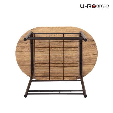 ชุดโต๊ะทานข้าว 2 ที่นั่ง U-RODECOR CHERRY 000002192  สีน้ำตาล/ดำ_7