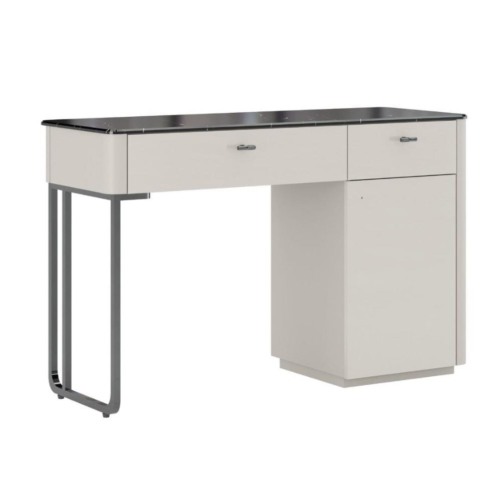 โต๊ะเครื่องแป้ง SB FURNITURE BLESS 19236032 120 ซม. สีเบจ