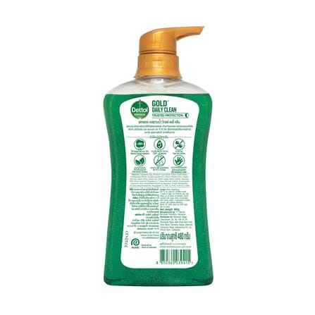 เจลอาบน้ำ DETTOL โกลด์ เดลี่ คลีน 480 มล._1