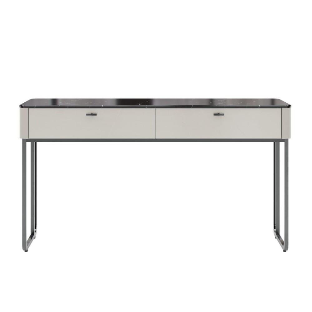 โต๊ะเครื่องแป้ง SB FURNITURE BLESS 19237454 140 ซม. สีเบจ