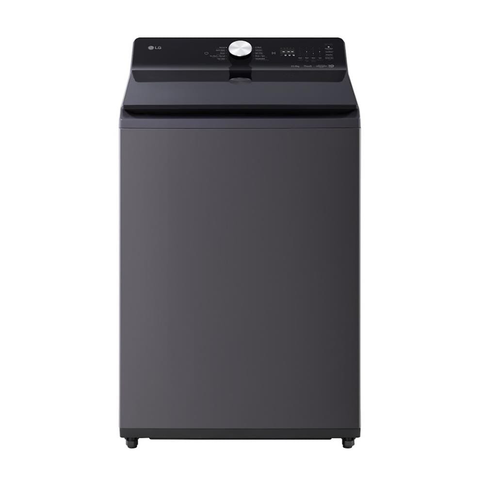 เครื่องซักผ้าฝาบน LG TX2522DT5G 22 กก. 800 RPM อินเวอร์เตอร์ สีดำ