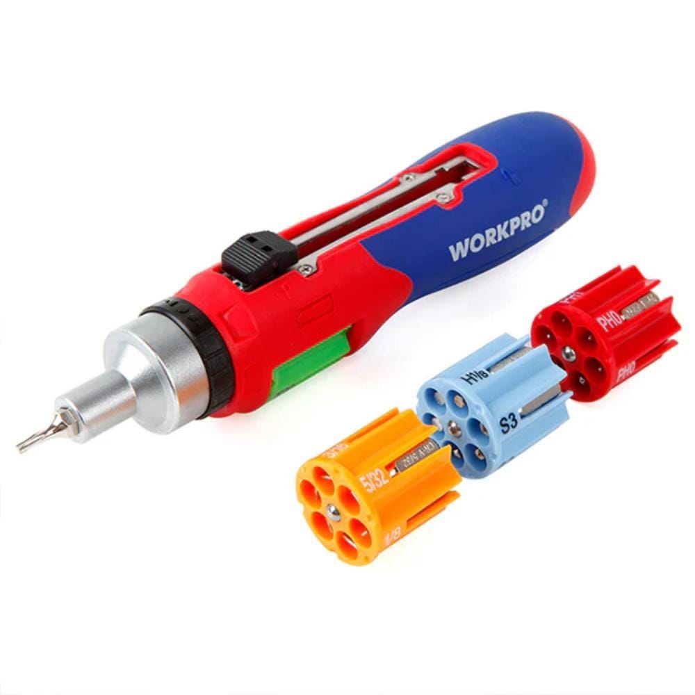 ชุดไขควงอัตโนมัติเปลี่ยนหัวได้ WORKPRO 24-IN-1