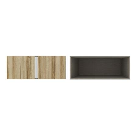 ตู้เสื้อผ้า 4 บานเปิด KONCEPT BLOX 59060176 200 ซม. สีลินเบิร์กโอ๊ค_4