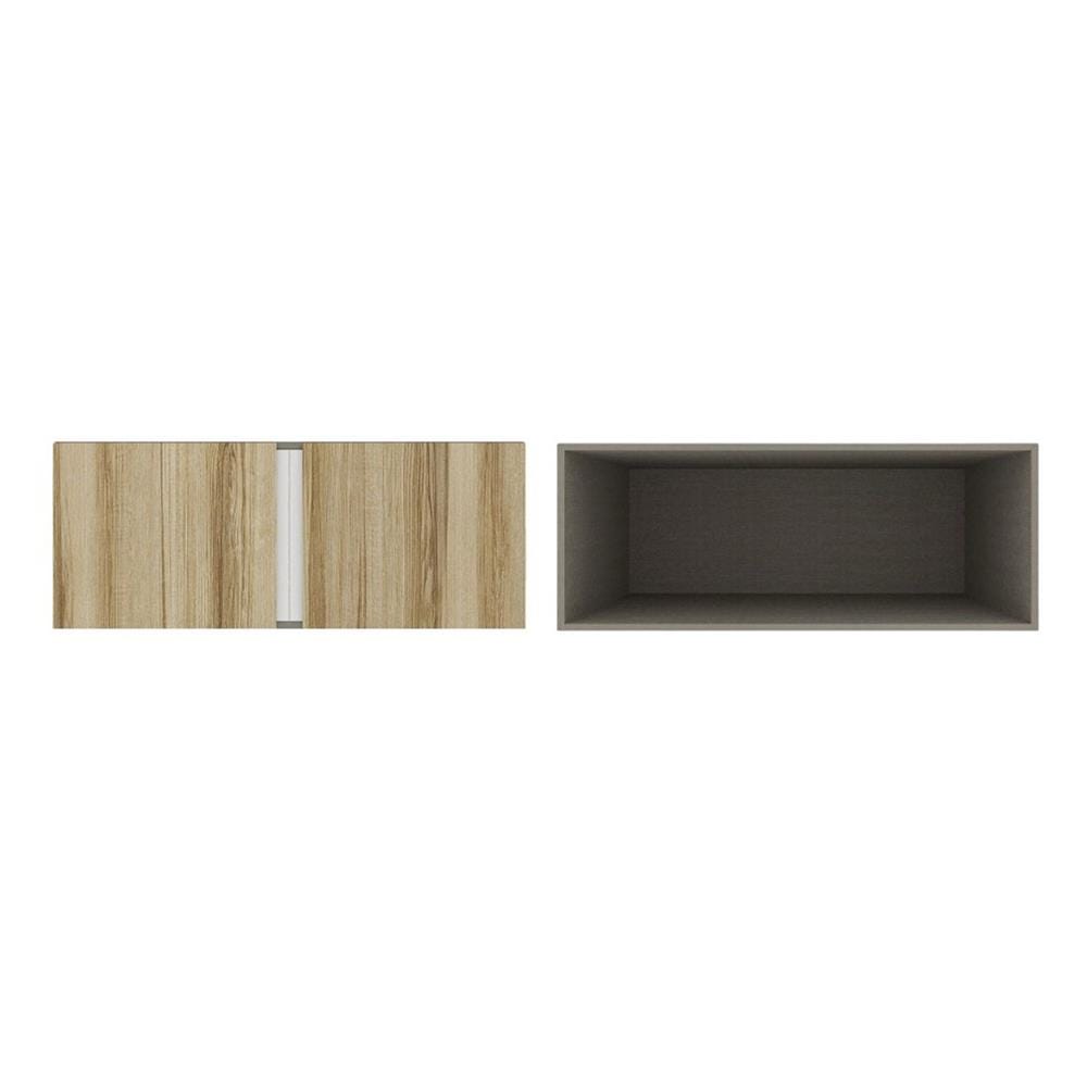 ตู้เสื้อผ้า 2 บานเปิด KONCEPT BLOX 59061623 100 ซม. สีลินเบิร์กโอ๊ค