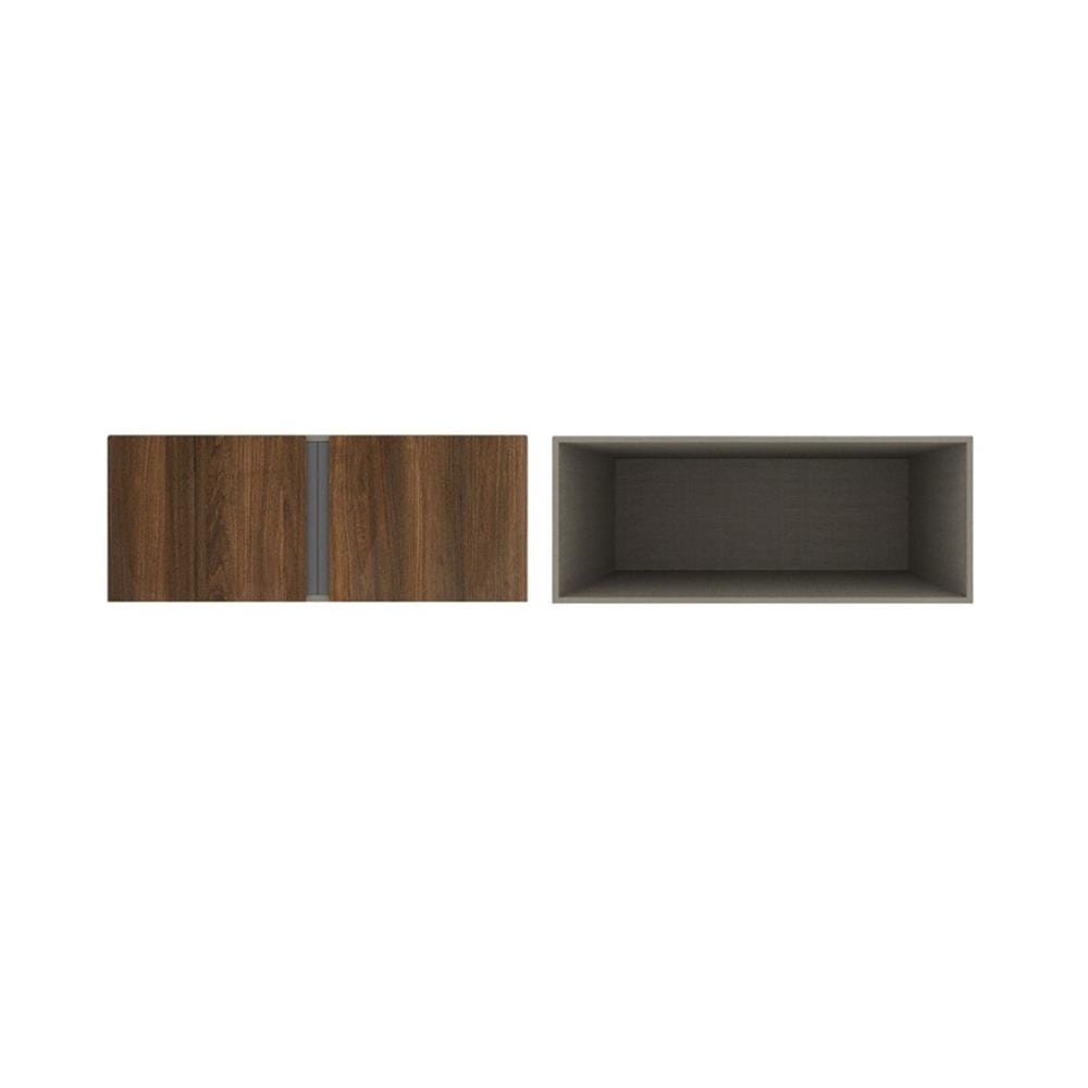 ตู้เสื้อผ้า 2 บานเปิด KONCEPT BLOX 59061614 100 ซม. สีเลกาโต้