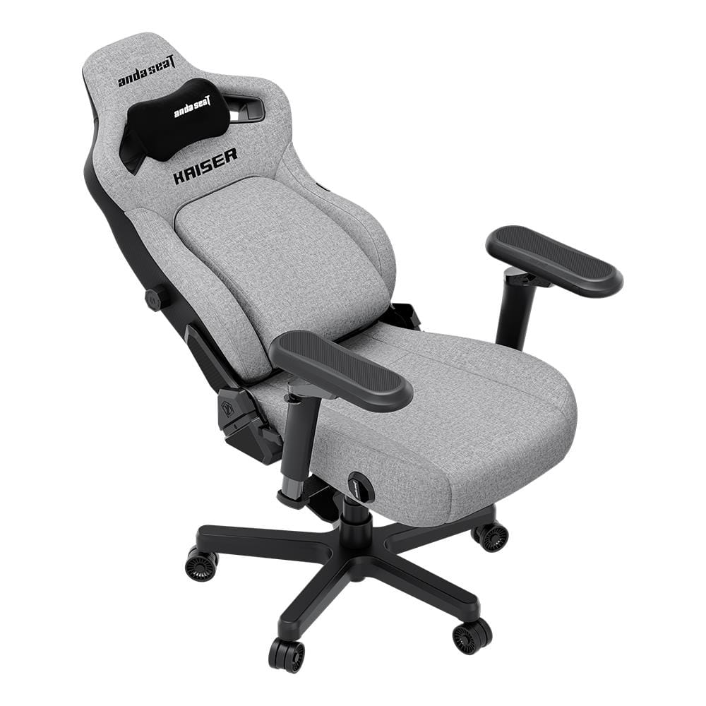 เก้าอี้เกมมิ่ง ANDA SEAT KAISER 4 6D XL LINEN สีเทา