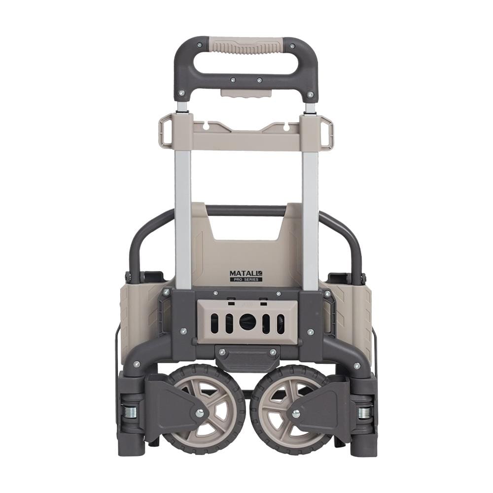 รถเข็น 2 ล้อพับได้ พร้อมกระเป๋า MATALL PRO FW-90SE 60 กก. สีเบจ