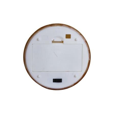 เทียนตกแต่ง LED ขอบสูง CLAIRE 12.5 ซม. สีเหลืองอำพัน_3