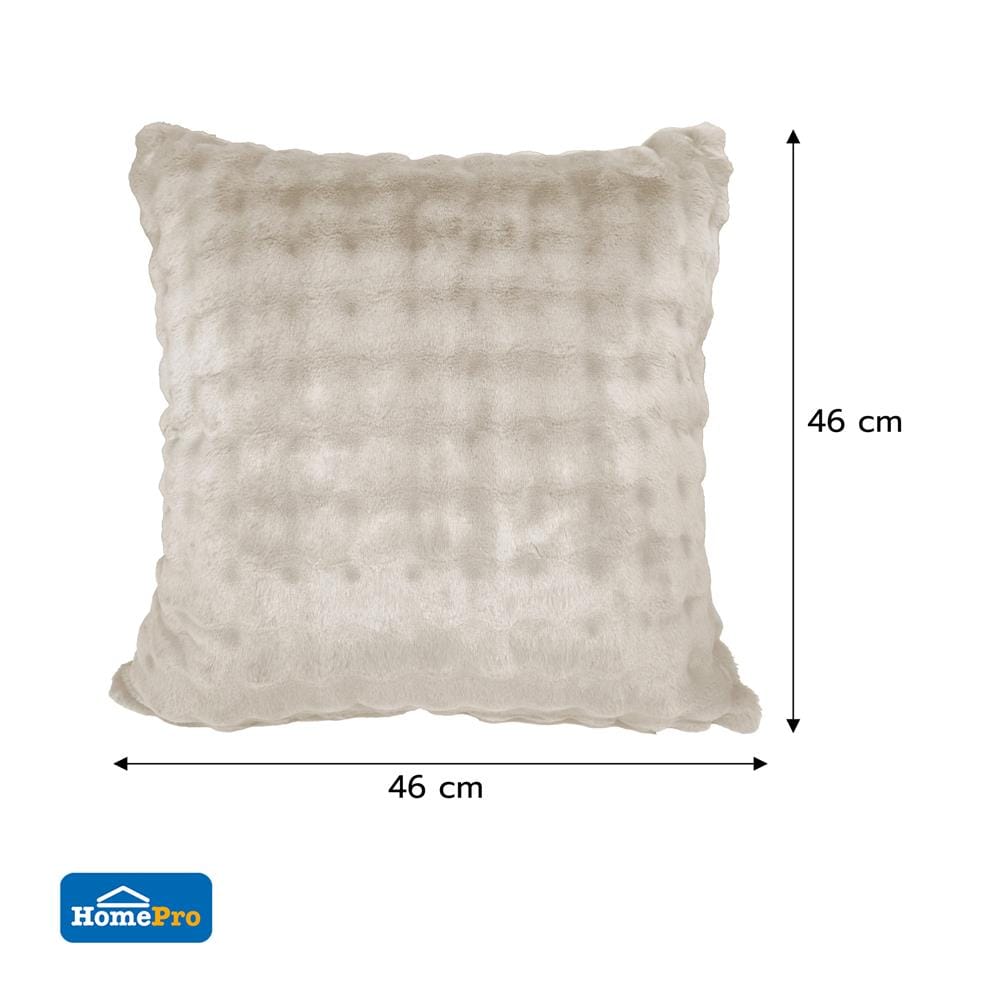 หมอนอิง HOME LIVING STYLE PREVA 18X18 นิ้ว สีน้ำตาล