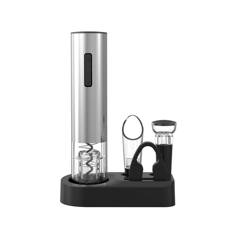 เครื่องเปิดไวน์ ELECTRIC WINE SET สีเงิน
