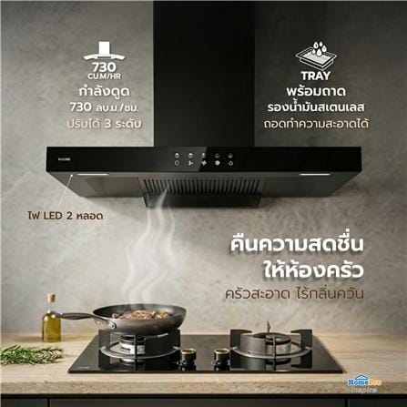 เตาฝัง+เครื่องดูดควัน KUCINE BLAZE-2G+BREEZE90_3