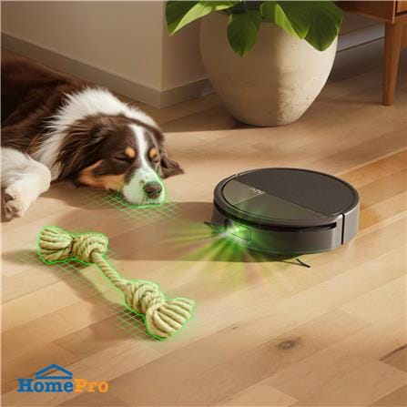เครื่องดูดฝุ่นหุ่นยนต์ IROBOT R-SKURC705M สีดำ_3