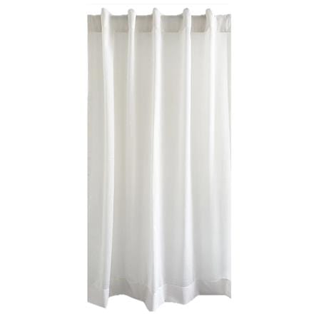 ผ้าม่านโปร่งซ่อนหู HOME LIVING STYLE NENNO 140x160 ซม. สีขาว_0