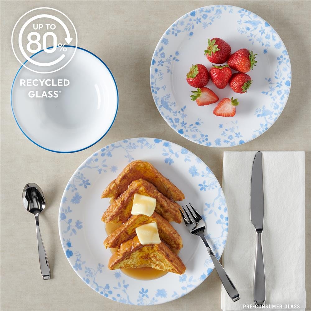 ชุดจานชาม CORELLE GARDEN SONG (ชุด 12 ชิ้น)