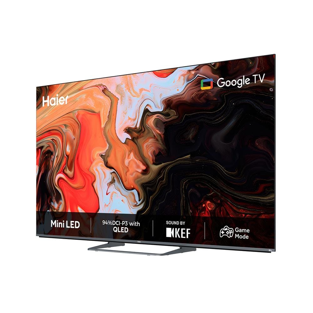 ทีวี มินิคิวแอลอีดี 75 นิ้ว HAIER (4K, MINI QLED, GOOGLE TV) H75M80FUX