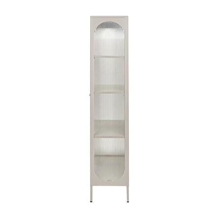 ตู้โชว์ 2 บานเปิด FURDINI ARCO 80 ซม. สีเทา_3