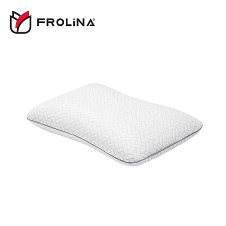 หมอนสุขภาพ เมมโมรี่โฟม FROLINA FORMA 63x41x12 ซม. สีขาว_0
