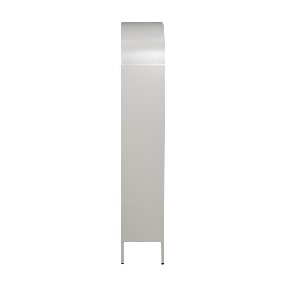 ตู้โชว์ 2 บานเปิด FURDINI ARCO 75 ซม. สีเทา