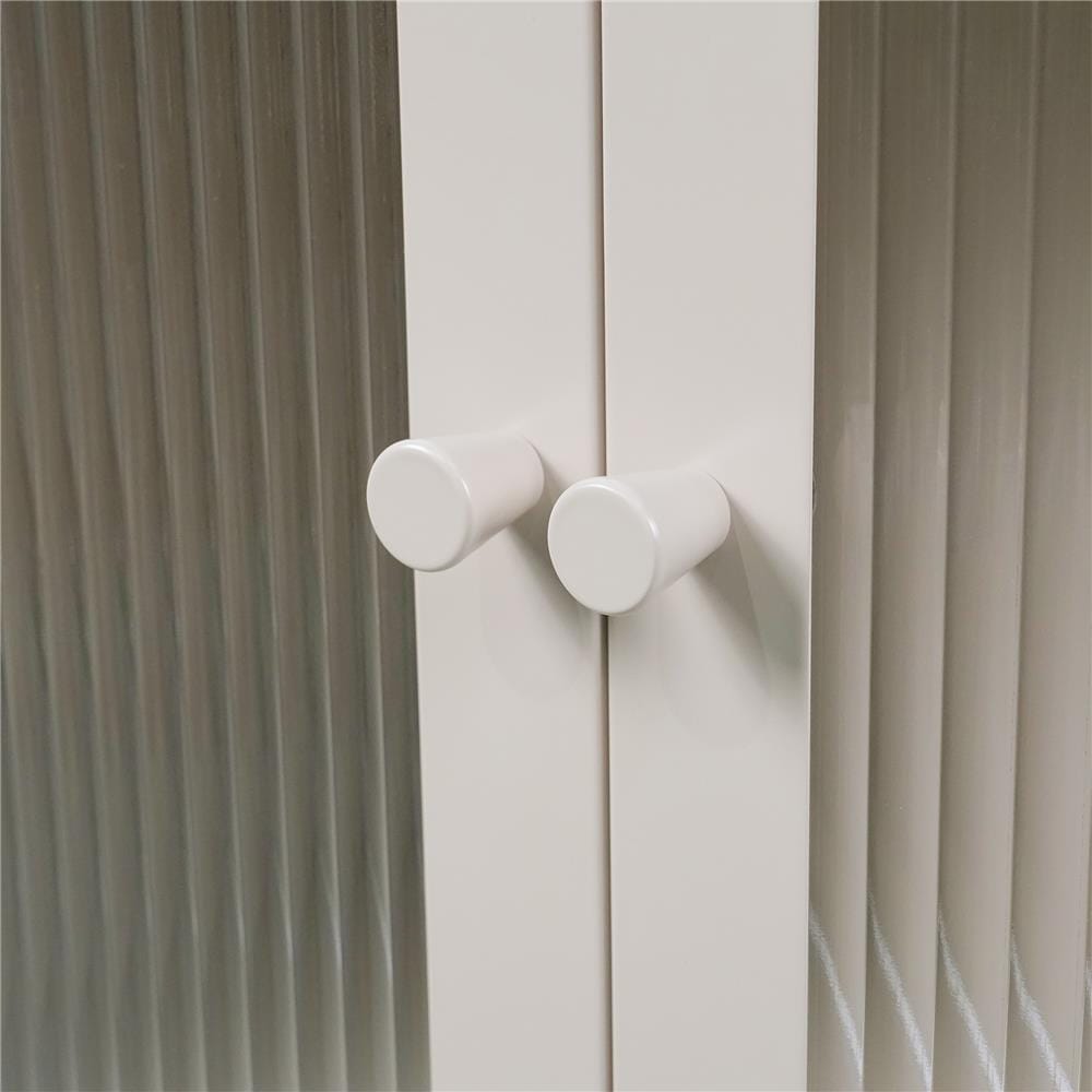 ตู้โชว์ 2 บานเปิด FURDINI ARCO 75 ซม. สีเทา