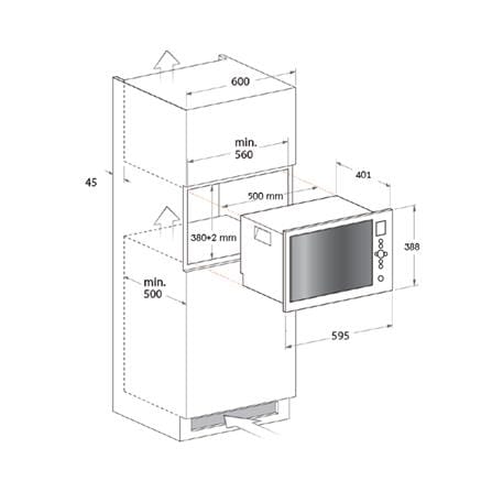 ไมโครเวฟ+เตาอบ AXIA INT 25 MWG 500+INT 72 TC_6